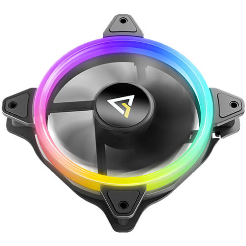F12 R ARGB 120mm PC Fan - Quiet Cooling with Vibrant RGB Lights