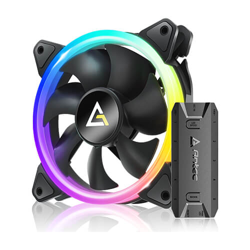 F12 R ARGB 120mm PC Fan - Quiet Cooling with Vibrant RGB Lights
