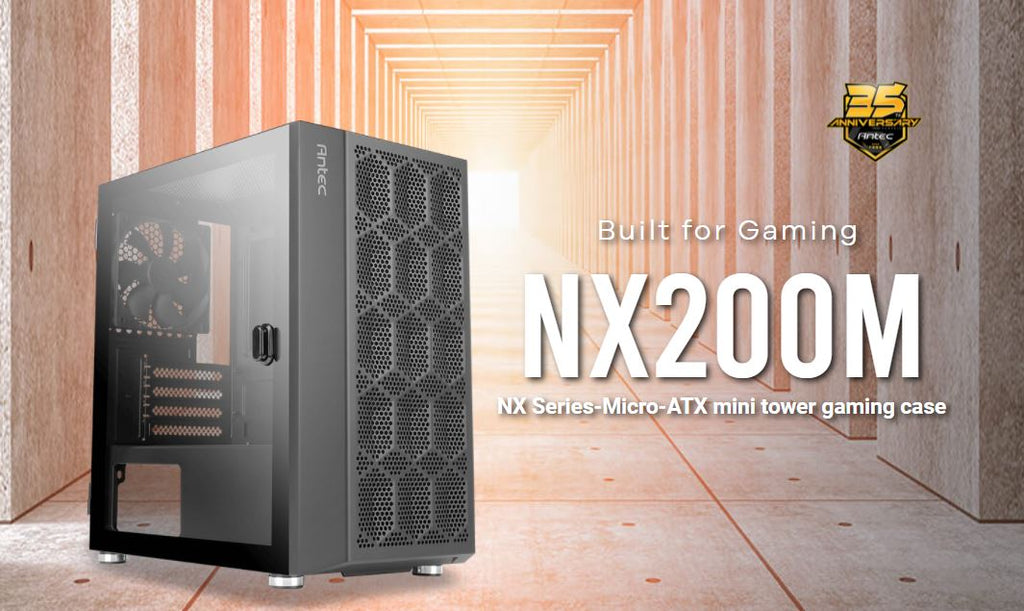 Antec NX200M Micro-ATX Gaming Case: Airflow & Tempered Glass