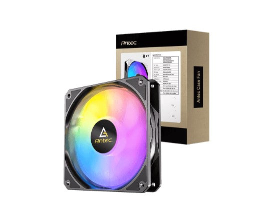 P12R ARGB 120mm PWM Reverse Fan - Quiet PC Cooling & Lighting Antec