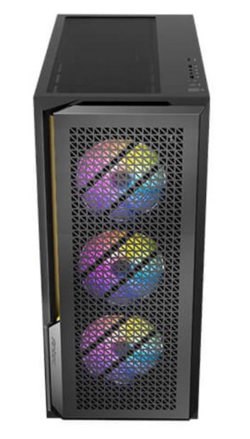 Antec P20C ARGB PC Case - High Airflow, RGB Fans & USB-C Antec