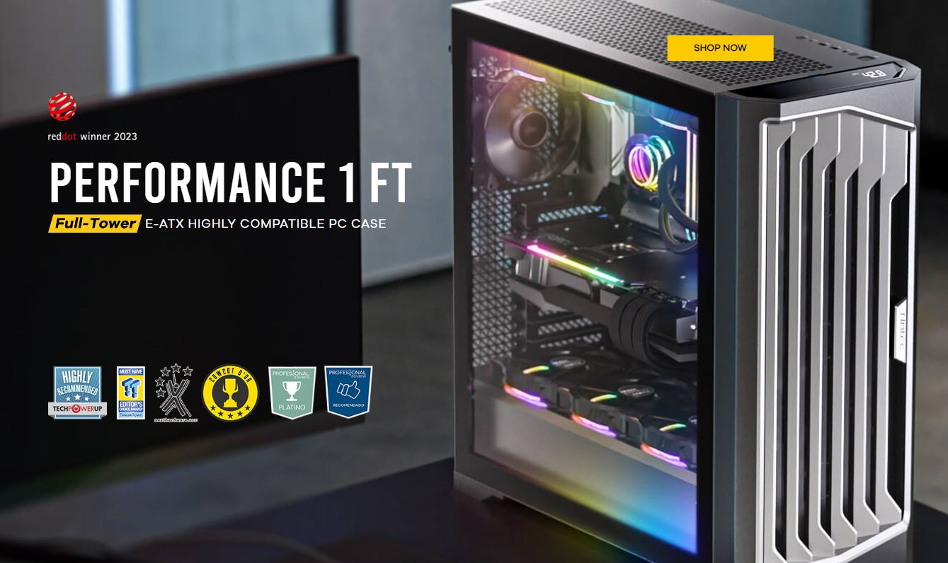 Antec Gaming PC Case | ARGB Fans & Temp Display