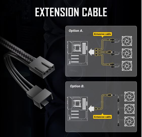 Storm 120 T3 120mm Case Fan - Quiet High Airflow PC Cooling