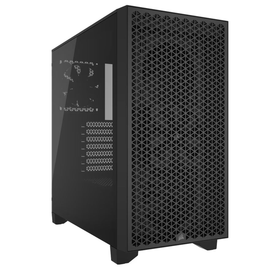 Corsair 3000D AIRFLOW Black Mid-Tower PC Case with Tempered Glass