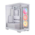 Corsair 3500X LX-R RGB White Mid-Tower PC Case with iCUE LINK Fans
