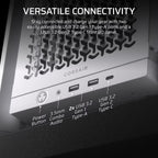 Corsair 4000D Frame White Mid-Tower ATX PC Case - Modular & Spacious