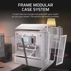 CORSAIR 4000D RS White Mid-Tower PC Case for Easy Builds Corsair