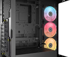 Corsair 4500X LX-R RGB Mid-Tower PC Case - Panoramic Glass, Black