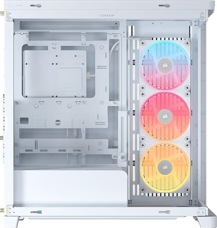 Corsair 4500X LX-R RGB White Mid-Tower PC Case - Panoramic Glass