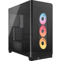 Corsair FRAME 4500X ARGB Mid-Tower PC Case - Panoramic Glass, Black