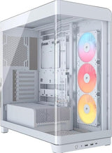 Corsair FRAME 4500X RS-R ARGB Panoramic Glass Mid-Tower PC Case White: 460mm GPU, 185mm CPU cooler - CC-9011315-WW