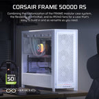 Corsair 5000D RS White High-Airflow Mid-Tower ATX PC Case