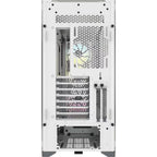 CORSAIR iCUE 5000X RGB White Mid-Tower PC Case - Tempered Glass