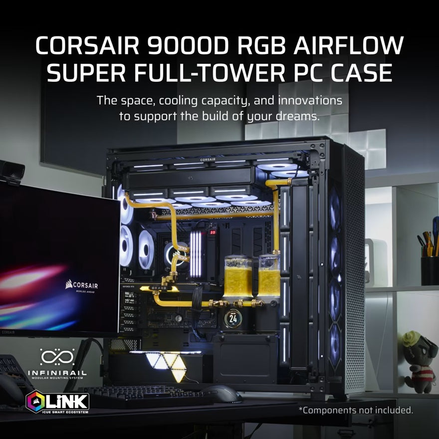 Corsair 9000D RGB AIRFLOW Super Full-Tower PC Case