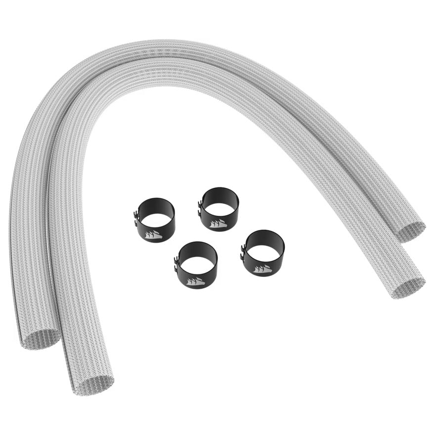 Corsair Corsiar Sleeving Kit for AIO CPU Coolers - 400mm - White CT-9010012-WW - CT-9010012-WW