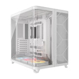 Corsair AIR 5400 RS-R ARGB Mid-Tower ATX Case - White, Triple-Chamber, 360mm Rad Support, Glass Pane - CC-9011319-WW