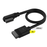 iCUE LINK 200mm Angled & Straight Cable (2-Pack) Corsair