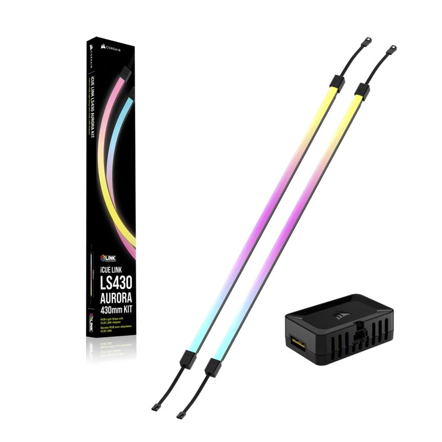 Corsair iCUE LINK LS430 Aurora RGB Light Strips 430mm