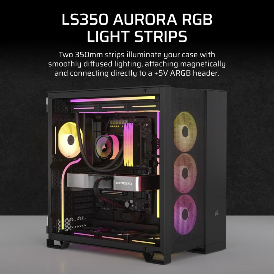 Corsair LS350 Aurora RGB 350mm Magnetic PC Light Strips