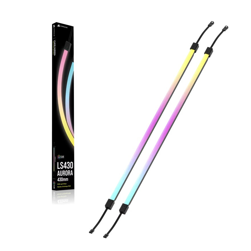 Corsair LS430 Aurora RGB Diffused Light Strips - Magnetic, iCUE Ready Corsair