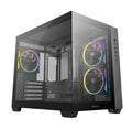 DeepCool CG330 Micro-ATX Gaming PC Case - 3 ARGB Fans & BTF Ready