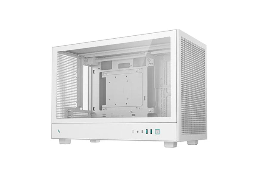DeepCool CH260 WH M-ATX High Airflow PC Case - White