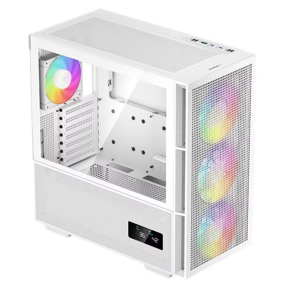 Gaming PC Case with RGB Fans & Tempered Glass | E-ATX Ready
