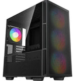 DeepCool CH560 High Airflow Gaming PC Case with ARGB Fans DEEPCOOL