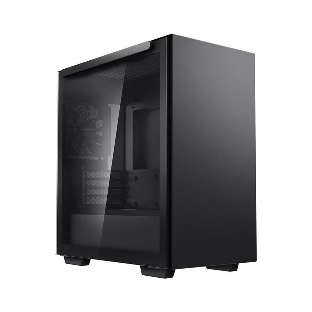 Deepcool MACUBE 110 Black: Sleek Micro-ATX PC Case with Tempered Glass