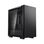 Deepcool MACUBE 110 Black: Sleek Micro-ATX PC Case with Tempered Glass