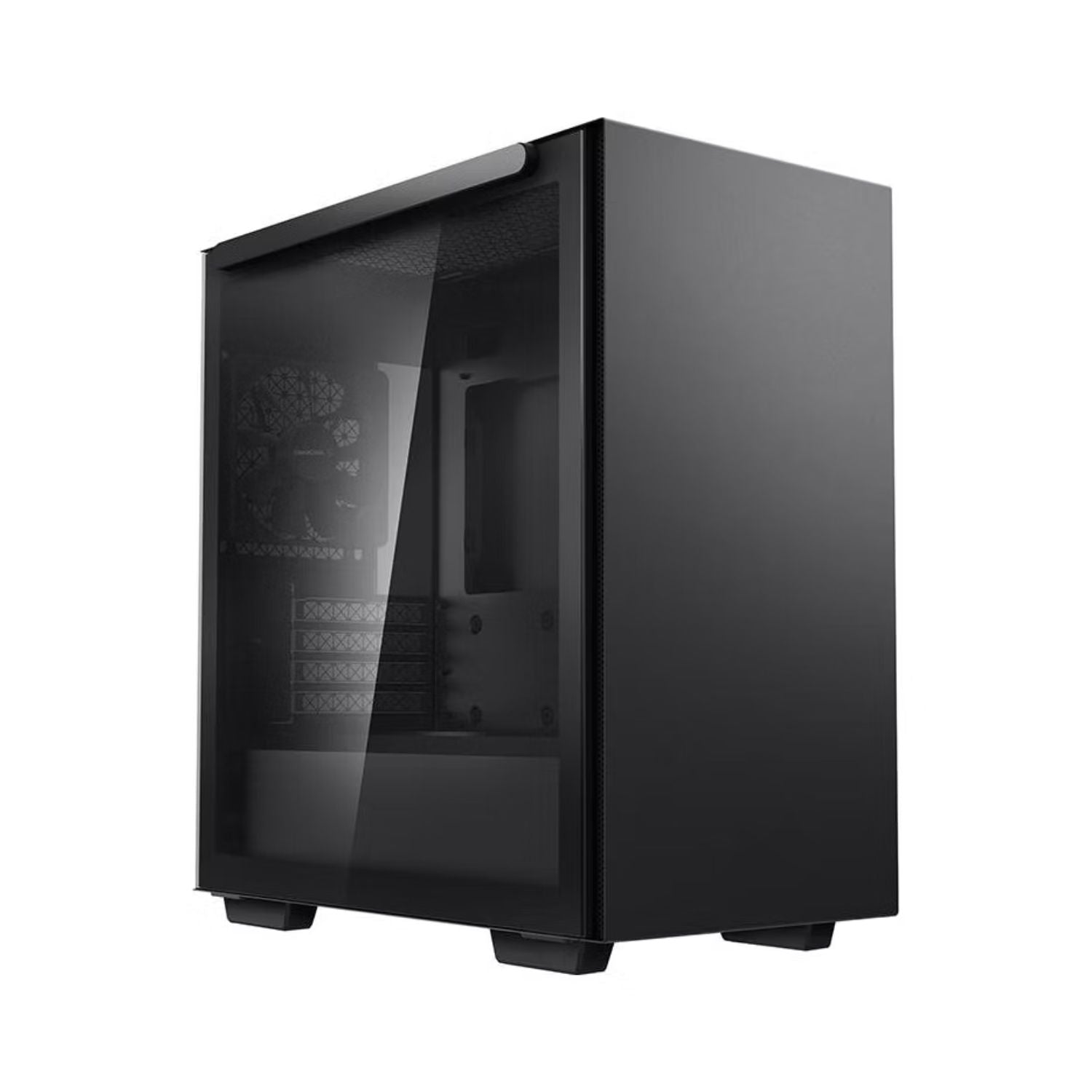Deepcool MACUBE 110 Black: Sleek Micro-ATX PC Case with Tempered Glass