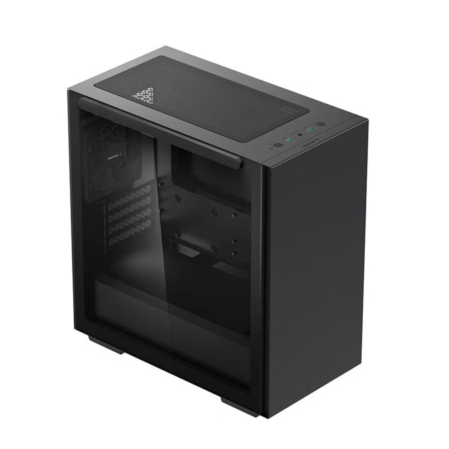 Deepcool MACUBE 110 Black: Sleek Micro-ATX PC Case with Tempered Glass