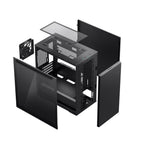 Deepcool MACUBE 110 Black: Sleek Micro-ATX PC Case with Tempered Glass