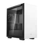 Deepcool MACUBE 110 WH Micro-ATX PC Case | Sleek White Tempered Glass