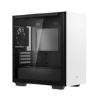 Deepcool MACUBE 110 WH Micro-ATX PC Case | Sleek White Tempered Glass