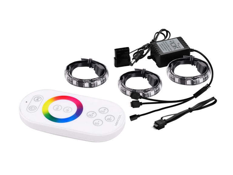 Magnetic RGB LED Strip for PC Case - Remote Control - Customizable