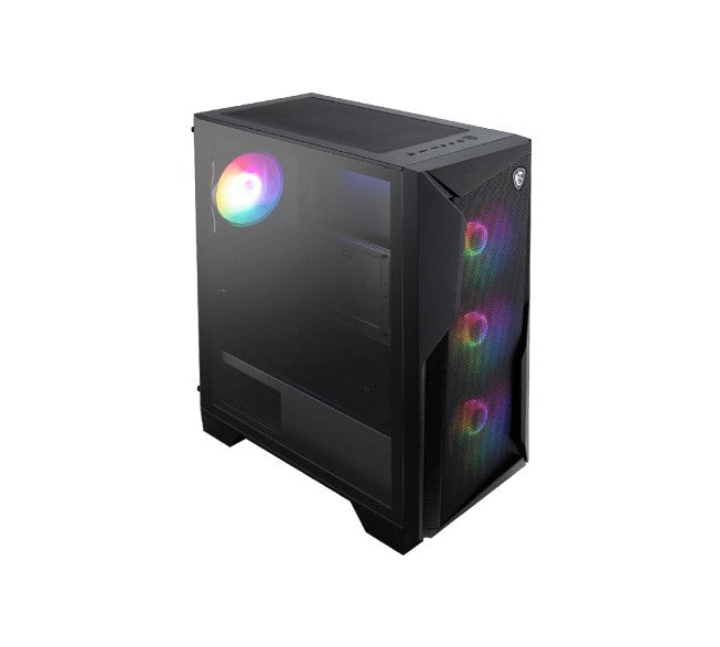 MSI MAG FORGE 130A AIRFLOW ATX Mid Tower PC Case - RGB Fans MSI