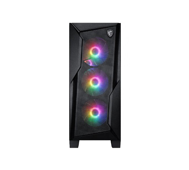 MSI MAG FORGE 130A AIRFLOW ATX Mid Tower PC Case - RGB Fans
