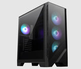 MSI MAG FORGE 321R AIRFLOW Mid Tower Gaming PC Case with ARGB Fans MSI