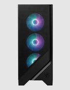 MSI MAG FORGE 321R AIRFLOW Mid Tower Gaming PC Case with ARGB Fans