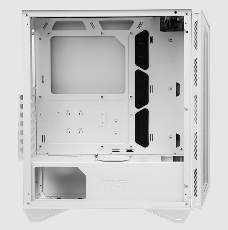 MSI MPG GUNGNIR 110R White Mid-Tower Gaming PC Case - ARGB & USB-C