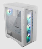 MSI MPG GUNGNIR 110R White Mid-Tower Gaming PC Case - ARGB & USB-C