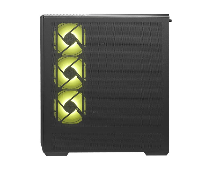 MSI MAG PANO 130R PZ Black ATX Mid-Tower Gaming PC Case - Project Zero Ready