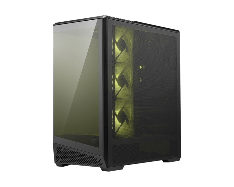 MSI MAG PANO 130R PZ Black ATX Mid-Tower Gaming PC Case - Project Zero Ready