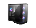 MSI MAG PANO M100R PZ Black Micro ATX Gaming PC Case with ARGB Fans
