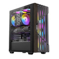 OKINOS Cypress 5 Oak Wood ATX PC Case | 4 ARGB Fans, Great Airflow