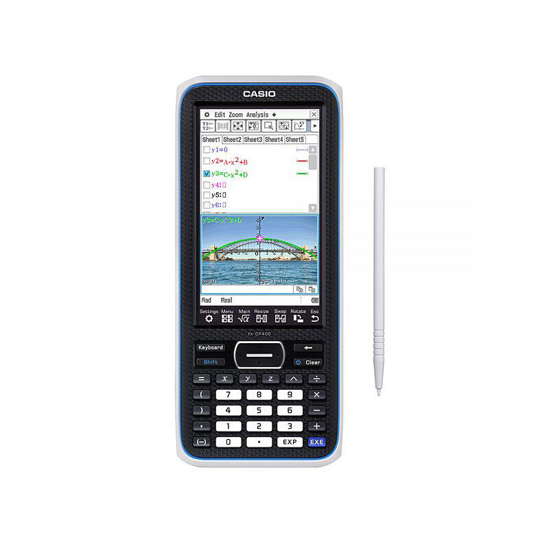Casio ClassPad II FX-CP400 Colour Touchscreen CAS Graphing Calculator Casio