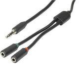 Headset Adapter for Laptop & Smartphone | Combine Mic & Audio Leader