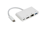 USB-C Multiport Hub: HDMI, Gigabit Ethernet, USB 3.0 & Charge 8ware