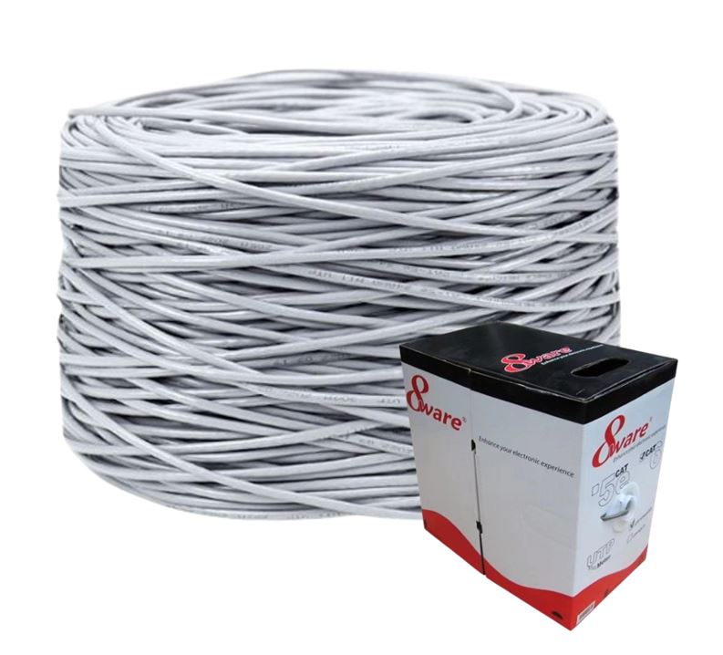 CAT6 UTP Ethernet Cable Roll 305m - High-Speed Network Wire 8ware